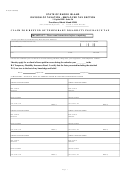 Form Tx-16 - Claim For Refund Of Temporary Disability Insurance Tax