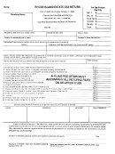 Form Ri-706 - Rhode Island Estate Tax Return