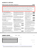 Form M60 - Income Tax Return Payment - Minnesota Department Of Revenue - 2013