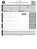 Form 355sbc - Small Business Corporation Excise Return - Massachusetts Department Of Revenue - 2013