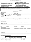 Form Adm 1501 - Application For Clemency - Florida Office Of Executive Clemency