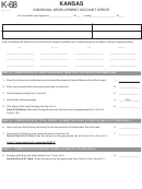Fillable Schedule K-68 - Kansas Individual Development Account Credit Printable pdf