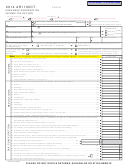 Form Ar1100ct - Arkansas Corporation Income Tax Return - 2014