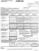 Form Oq - Oregon Quaterly Tax Report Printable pdf