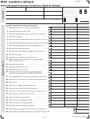 Form M4x - Amended Franchise Tax Return/claim For Refund- Minnesota Department Of Revenue - 2013
