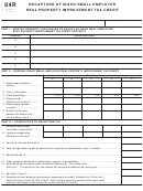 Form 84r - Recapture Of Idaho Small Employer Real Property Improvement Tax Credit