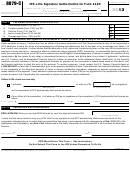 Form 8879-c - Irs E-file Signature Authorization For Form 1120 - 2013