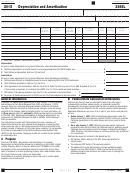 Form 3885l - California Depreciation And Amortization - 2015