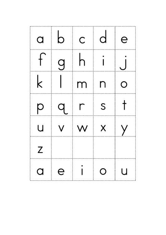 English Alphabet Templates Printable pdf