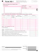 Form 46-1 - Wyoming Sales & Use Tax Return For County Treasurers