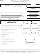 Form B-a-45 - Statement Of Inventory For 2009 Cigarette Excise Tax Increase