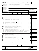 Form 1041 - U.s. Income Tax Return For Estates And Trusts - 2014