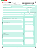 Form D-65 - Columbia Partnership Return Of Income - 2015