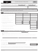 Form 331 - Arizona Credit For Donation Of School Site - 2014