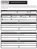 Form R-1086 - Louisiana Declaration By Residential Property Owner Not Claiming The Wind Or Solar Energy Income Tax Credit
