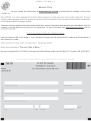 Form 1041me-pv - Maine Payment Voucher For Fiduciary Income Tax - 2015