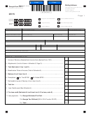 Georgia Form 501 - Fiduciary Income Tax Return - 2015