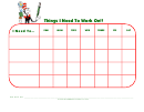 Cat In The Hat Weekly Behavior Chart