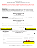 Form Ar1100ctv - Corporation Income Tax Return Payment Voucher
