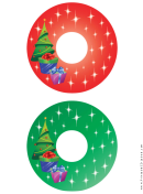 Christmas Tree Christmas Cd-dvd Label Template