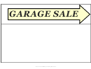 Garage Sale Flyer Right