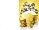 Father's Day Card Template