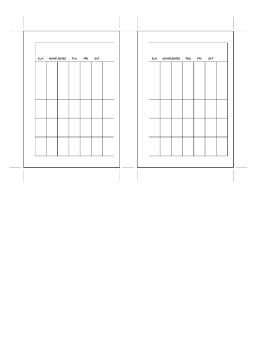 Weekly Planner 2 Per Page Printable pdf