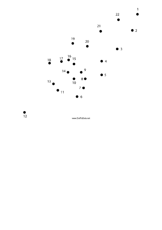 Rocket Dot-To-Dot Sheet Printable pdf