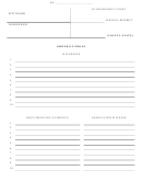 Order Of Proof Form Template