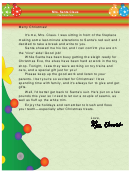 Mrs. Claus Letter Template