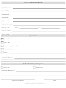 Leave Of Absence Form