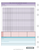12x12 Scrapbook Layout Planner Template - Right