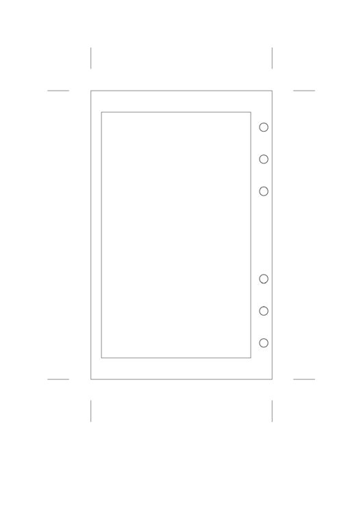 Blank Planner Template Printable pdf