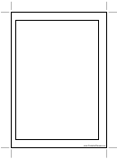 A5 Organizer Blank Page - Left