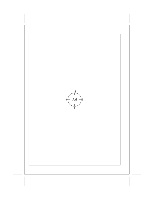 A5 Organizer Chronotebook Morning - Left Printable pdf