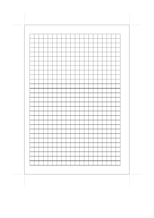 A5 Organizer Grid Page - Left Printable pdf