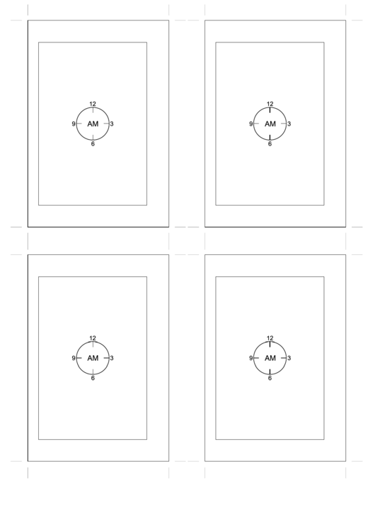 Small Organizer Chronotebook Morning - Left Printable pdf
