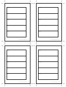 Small Organizer To Do List Template - Left