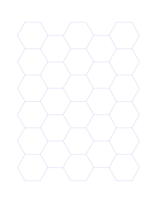 21mm Hexagon Grid Printable pdf