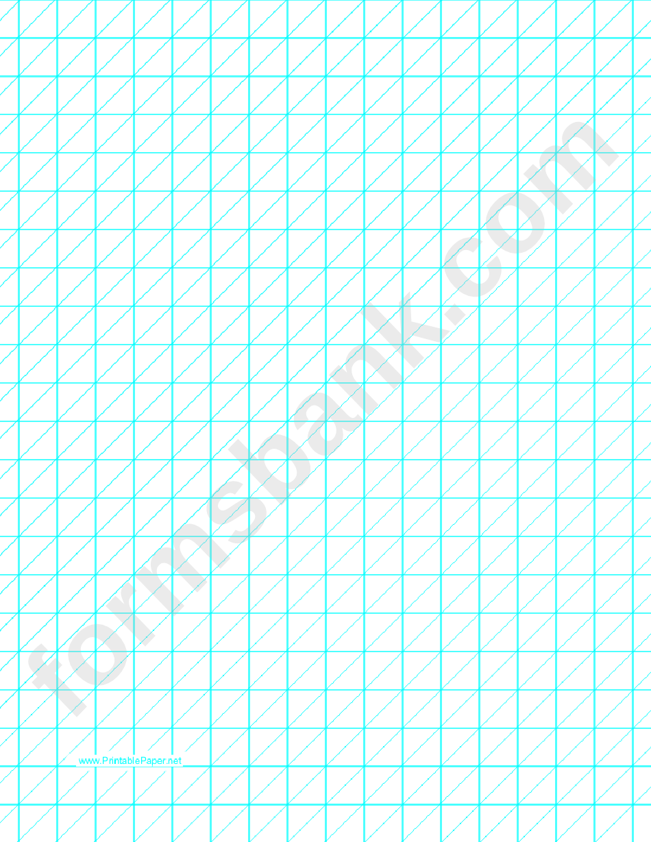 Diagonals (Left) With Half-Inch Grid