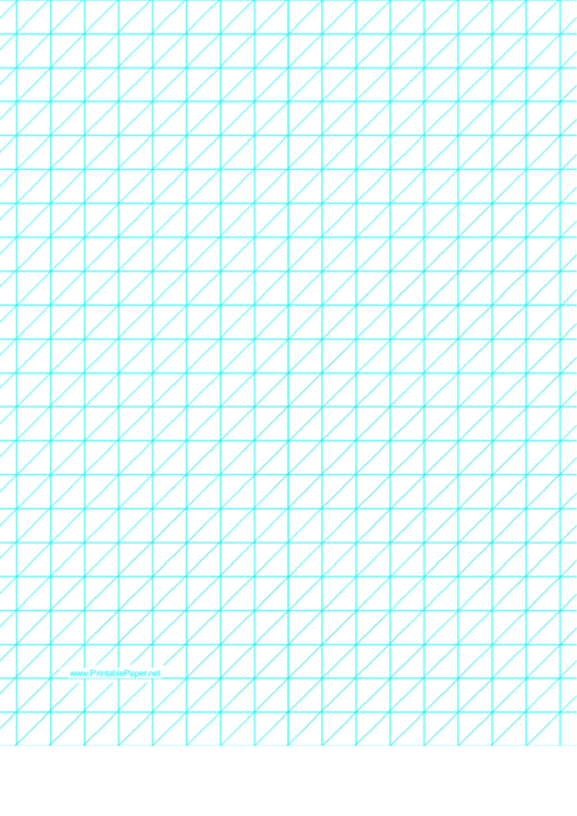 Diagonals (Left) With Half-Inch Grid Printable pdf
