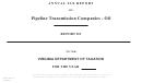 Form Pl1-o - Annual Tax Report - Oil Companies Title Page