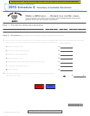 Schedule G (form Il-1040) - Illinois Voluntary Charitable Donations - 2015