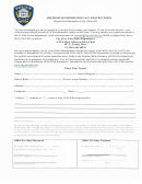 Freedom Of Information Act Request Form - Request For Examination Copy Of Records