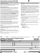 Form 3576 (pit) - California Pending Audit Tax Deposit Voucher For Individuals