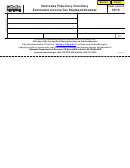 Form 1041n-es - Nebraska Fiduciary Voluntary Estimated Income Tax Payment Voucher - 2015