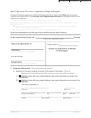Form 315 - Answer To Application To Modify Child Support Form
