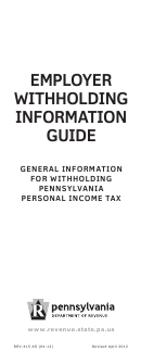 Form Rev-415 As - Employer Withholding Information Guide
