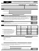 Arizona Form 320 - Credit For Employment Of Tanf Recipients - 2015