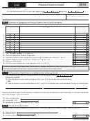 Arizona Form 315 - Pollution Control Credit - 2015